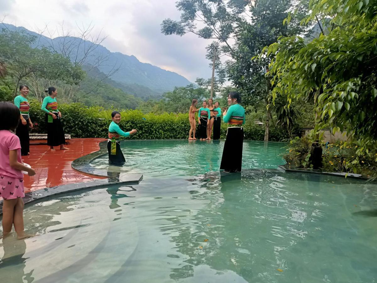Puluong Homestay1Holiday Pu Luong Exteriör bild