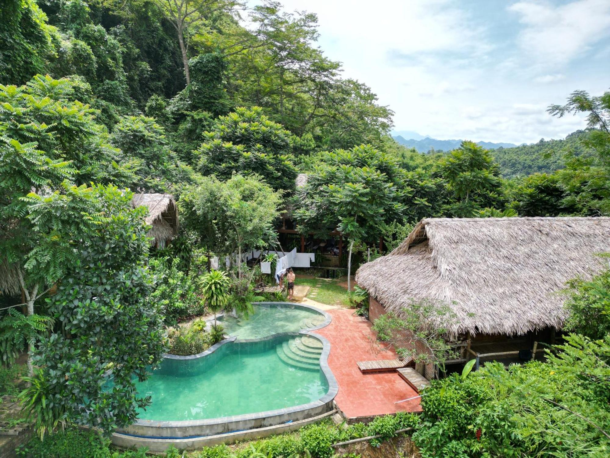Puluong Homestay1Holiday Pu Luong Exteriör bild